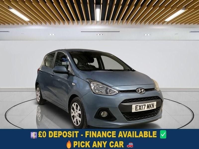 Blue Used 2017 Hyundai i10 SE Hatchback | £5,499 (Good price) - Image 1/4
