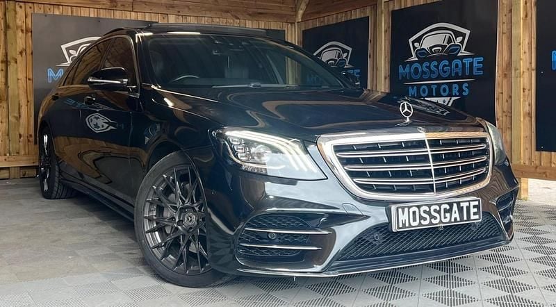 Black Used 2018 Mercedes S350L Executive Sedan | £21,495 (Fair price) - Image 1/4