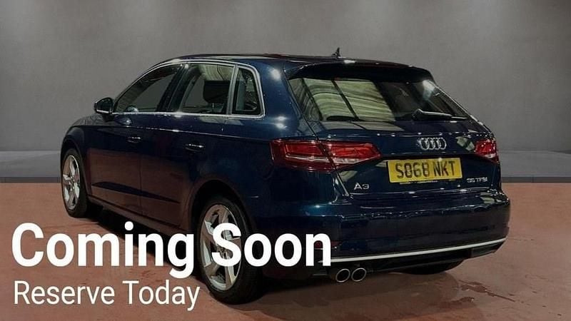 Used Audi A3 Sportback Sport 150 HP (110 kW) 2019 Blue Hatchback