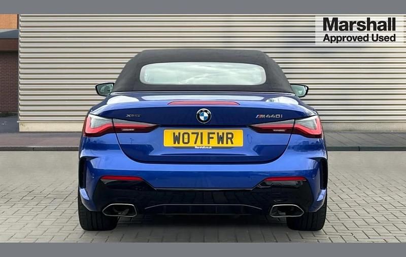 Used BMW M440 M Sport 368 HP (270 kW) 2021 Blue Sedan