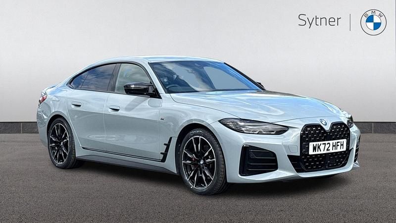 Grey Used 2022 BMW M440 M Sport Sedan | £38,750 (Fair price) - Image 1/4