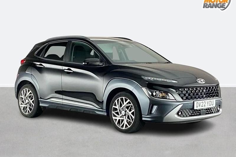 Black Used 2022 Hyundai Kona Premium SUV | £17,395 (Fair price) - Image 1/1