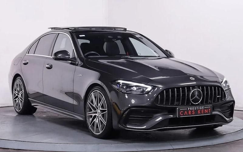 Grey Used 2023 Mercedes C43 AMG Premium Plus Sedan | £44,512 (Fair price) - Image 1/4