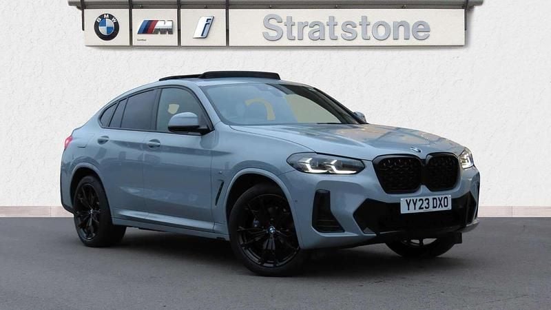 Grey Used 2023 BMW X4 M Sport SUV | £37,692 (Good price) - Image 1/4