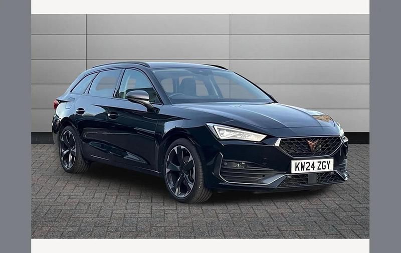 Used Cupra Leon 150 HP (110 kW) 2024 Midnight black Estate