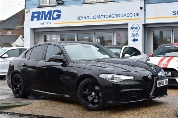 Black Used 2017 Alfa Romeo Giulia Veloce Sedan | £14,945 (Fair price) - Image 1/1