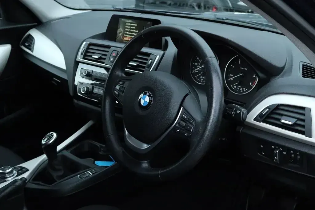 Used BMW 116 Comfort Edition 116 HP (85 kW) 2017 Blue Hatchback