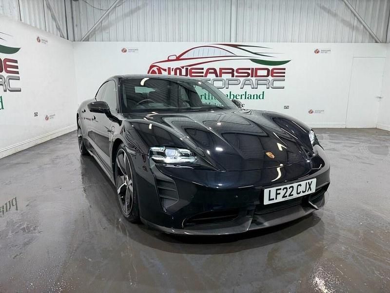 Used Porsche Taycan Performance Package 559 kW (761 HP) 2022 Black Sedan