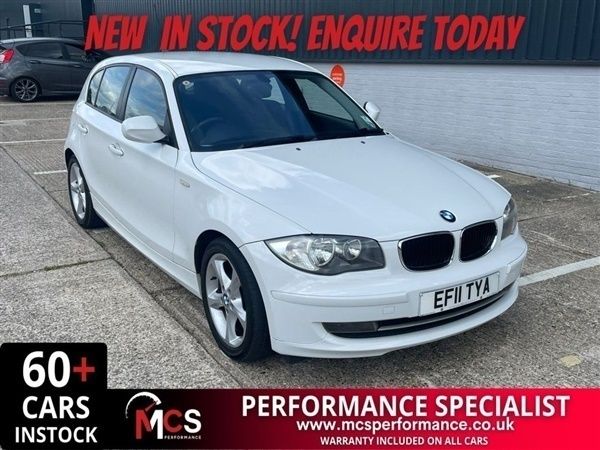 White Used 2011 BMW 116 Sport Line Hatchback | £4,777 (Fair price) - Image 1/1