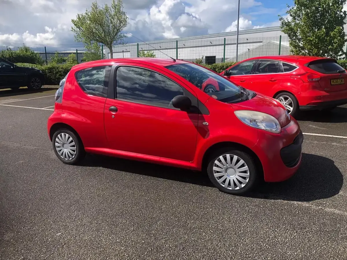 Usata Citroën C1 68 CV (50 kW) 2006 Rosso Utilitaria