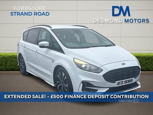 Used Ford S-MAX ST-Line 190 HP (139 kW) 2020 White MPV