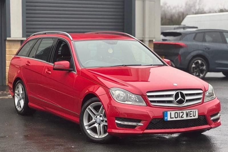 Used Mercedes C250 AMG 2012 Red Estate
