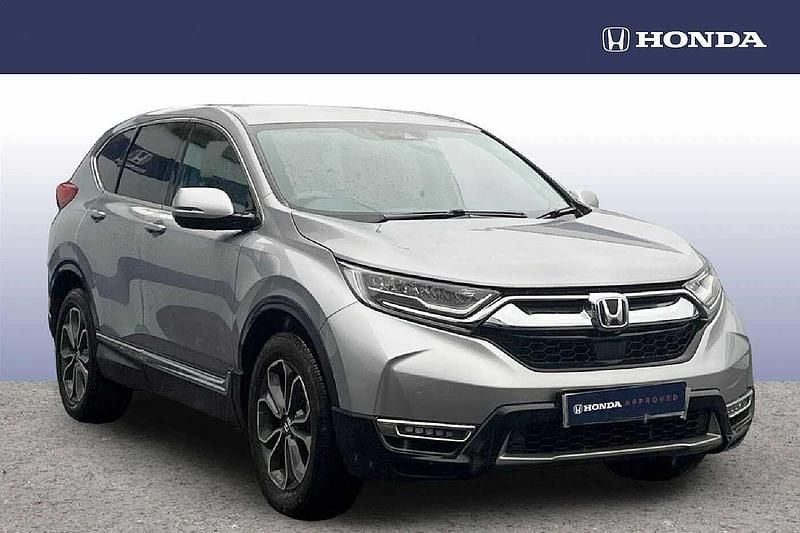 Lunar silver Used 2023 Honda CR-V Hybrid SUV | £26,356 (Super price) - Image 1/4