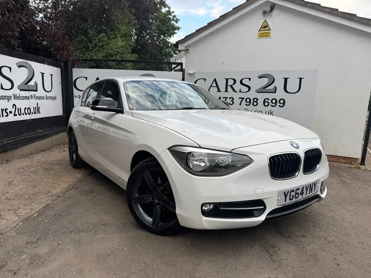 Used BMW 116 Sport Line 2014 White Hatchback
