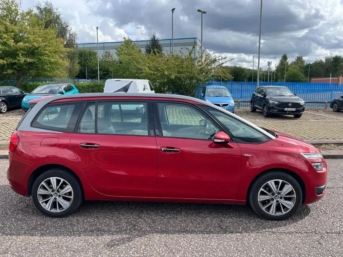 Gebraucht Citroën Grand C4 Picasso Exclusive 115 PS (84 kW) 2014 Rot Van / Kleinbus