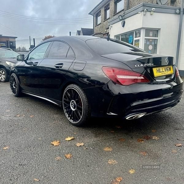 Used Mercedes CLA200 AMG line 2017 Black Sedan
