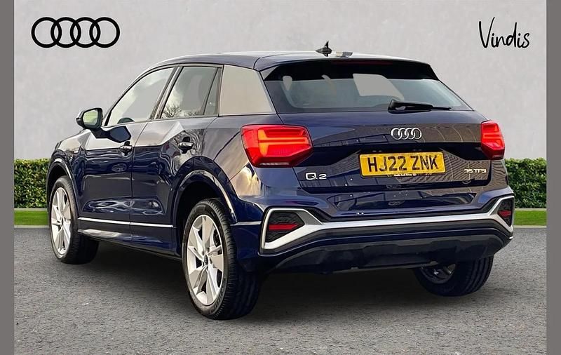 Used Audi Q2 S-Line 147 HP (108 kW) 2022 Blue SUV