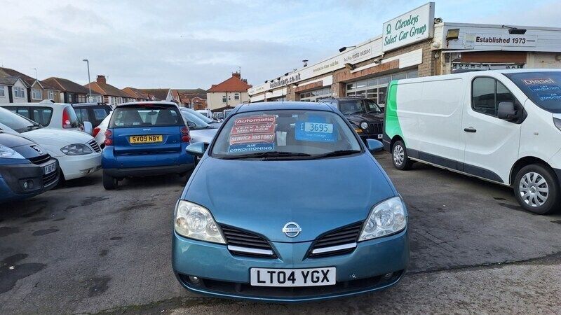 Blue Used 2004 Nissan Primera SE Hatchback | £2,695 - Image 1/4