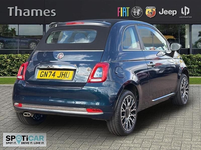 Used Fiat 500C S 70 HP (51 kW) 2024 Blue Cabriolet
