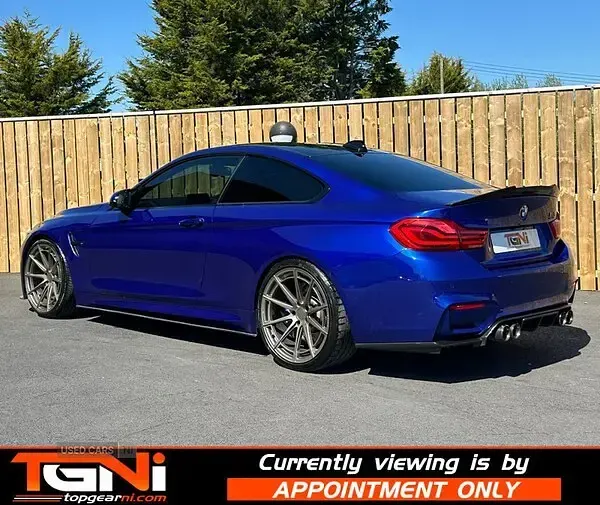 Used BMW M4 Competition Edition 2018 Blue Coupe