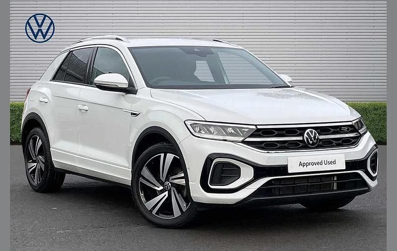Used VW T-Roc R-line 150 HP (110 kW) 2022 White SUV