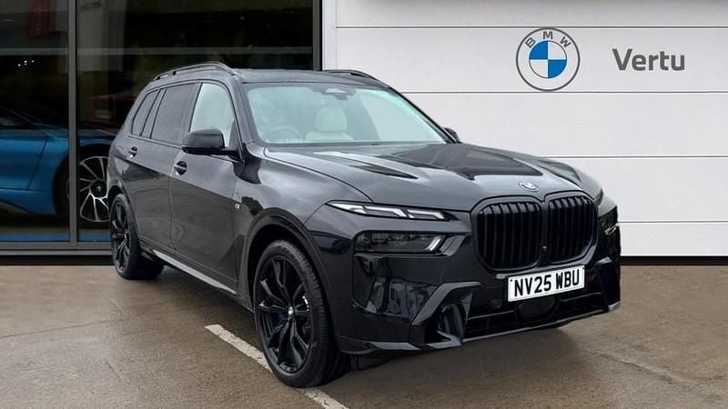 Black New 2025 BMW X7 M Sport SUV | £81,062 (Good price) - Image 1/4