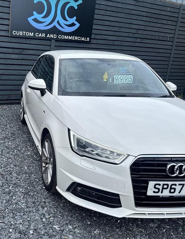 Used Audi A1 S-Line 2017 White Hatchback