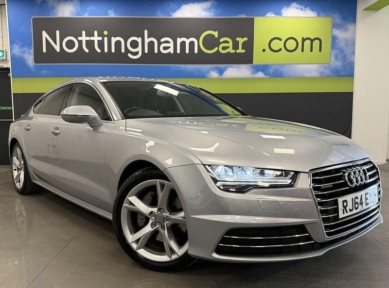 Silver Used 2014 Audi A7 Design Hatchback | £10,495 (Good price) - Image 1/4