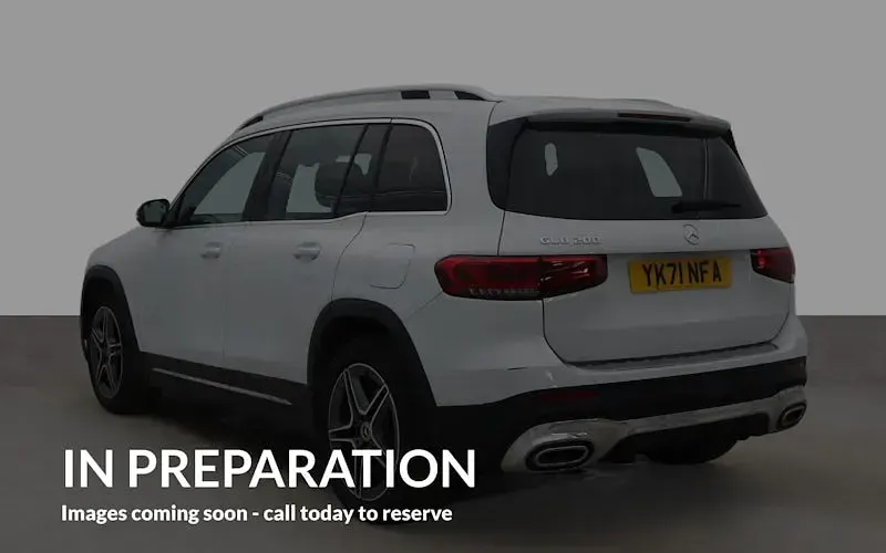 Used Mercedes GLB200 AMG line 163 HP (119 kW) 2021 White SUV