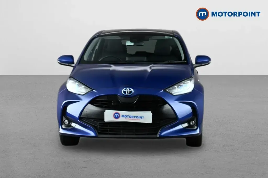 Used Toyota Yaris Hybrid Design 2021 Blue Hatchback