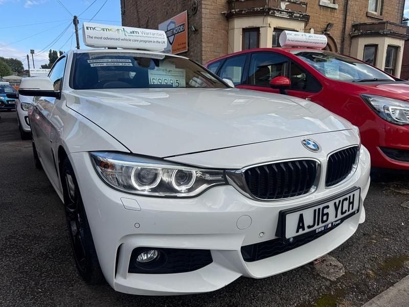 White Used 2016 BMW 420 M Sport Coupe | £9,995 (Expensive) - Image 1/4