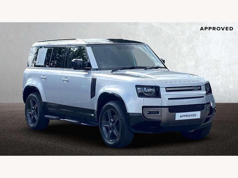 Silver Used 2023 Land Rover Defender SE Dynamic SUV | £54,350 (Good price) - Image 1/4