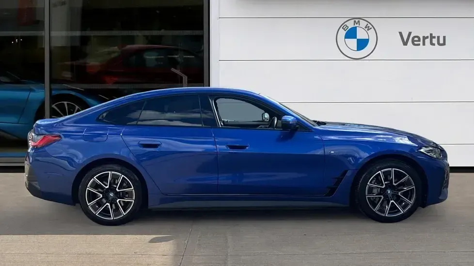 Used BMW i4 M Sport 250 kW (340 HP) 2022 Blue Sedan