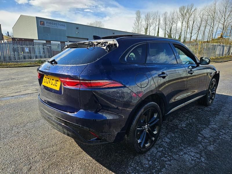 Begagnad Jaguar F-Pace R-Dynamic 2024 Blå SUV