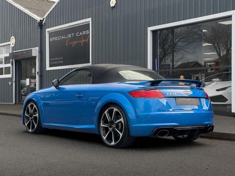 Used Audi TT Roadster Design 400 HP (294 kW) 2018 Blue Cabriolet