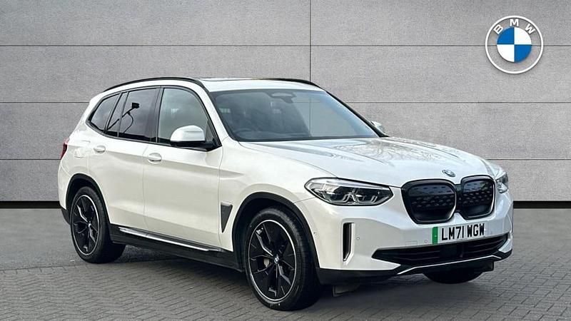 White Used 2021 BMW iX3 Comfort Edition SUV | £23,905 (Good price) - Image 1/4