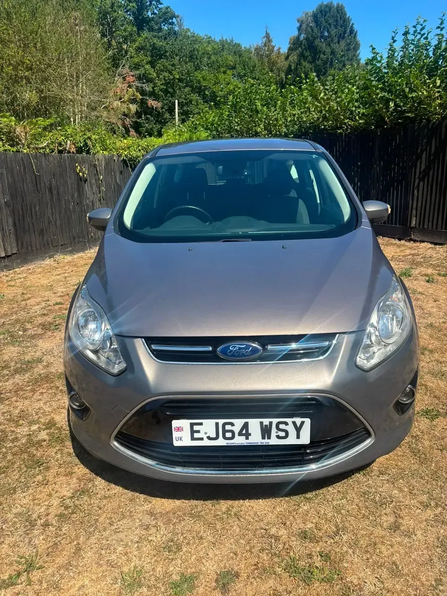 Used Ford C-MAX Titanium 125 HP (91 kW) 2014 Brown MPV