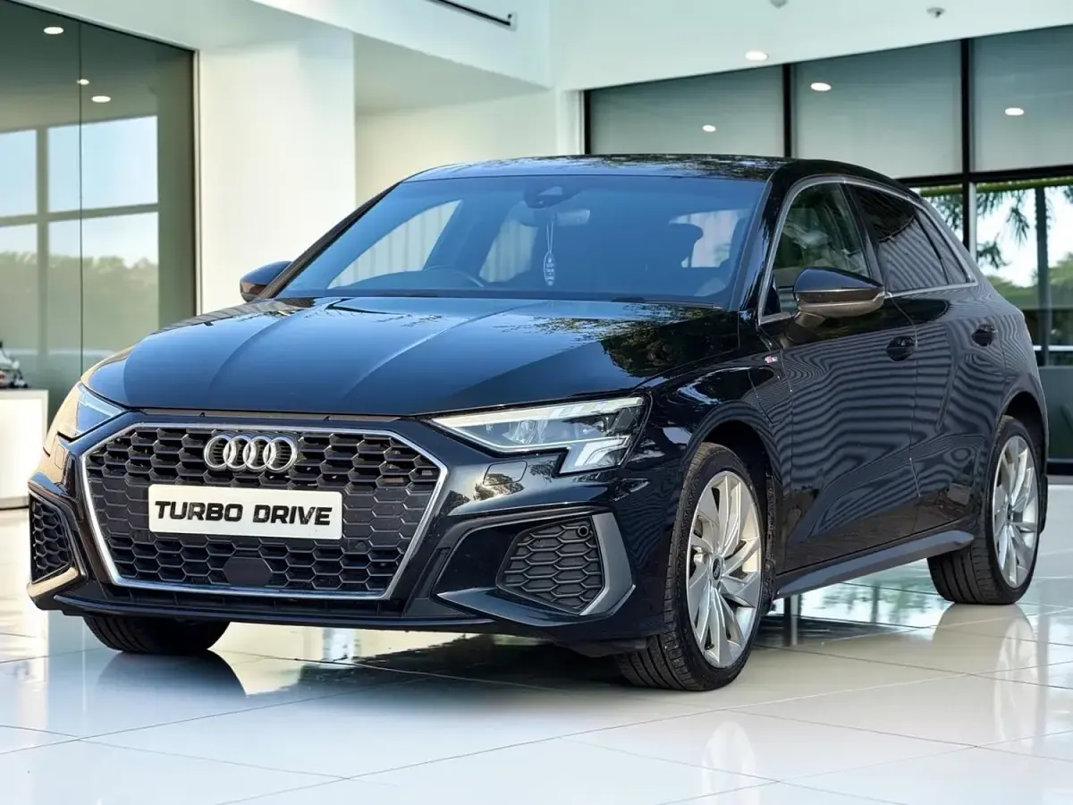 Used Audi A3 Sportback S-Line 2021 Black Hatchback