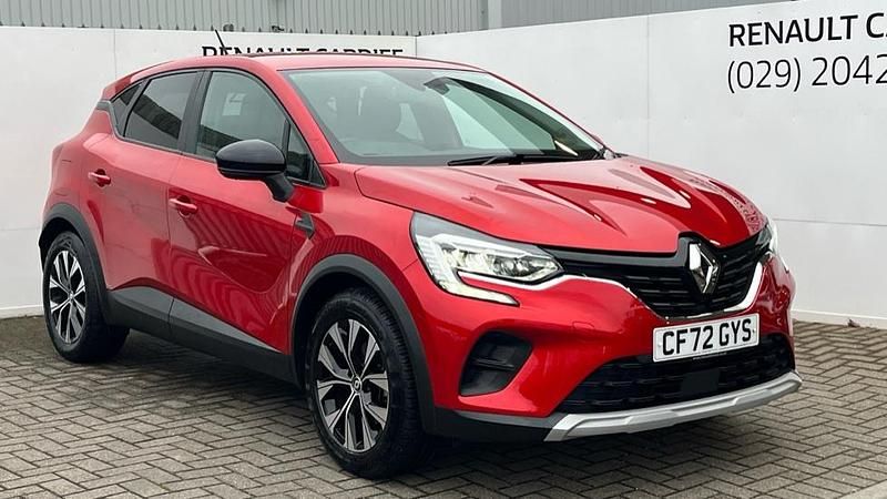 Id metallic flame red Used 2022 Renault Captur Evolution SUV | £15,381 (Fair price) - Image 1/1