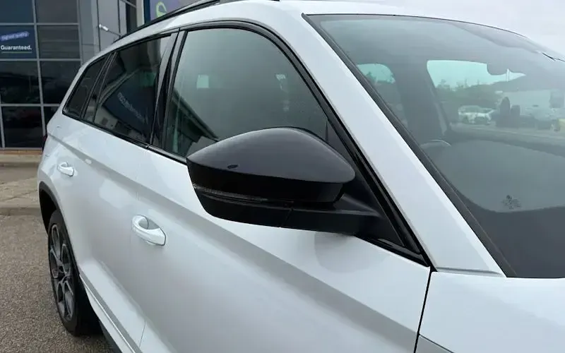 Used Skoda Kodiaq vRS 239 HP (175 kW) 2019 White SUV