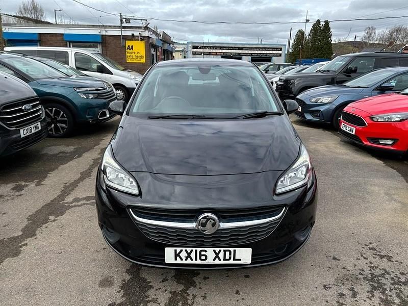 Used Vauxhall Corsa 75 HP (55 kW) 2016 Black Hatchback