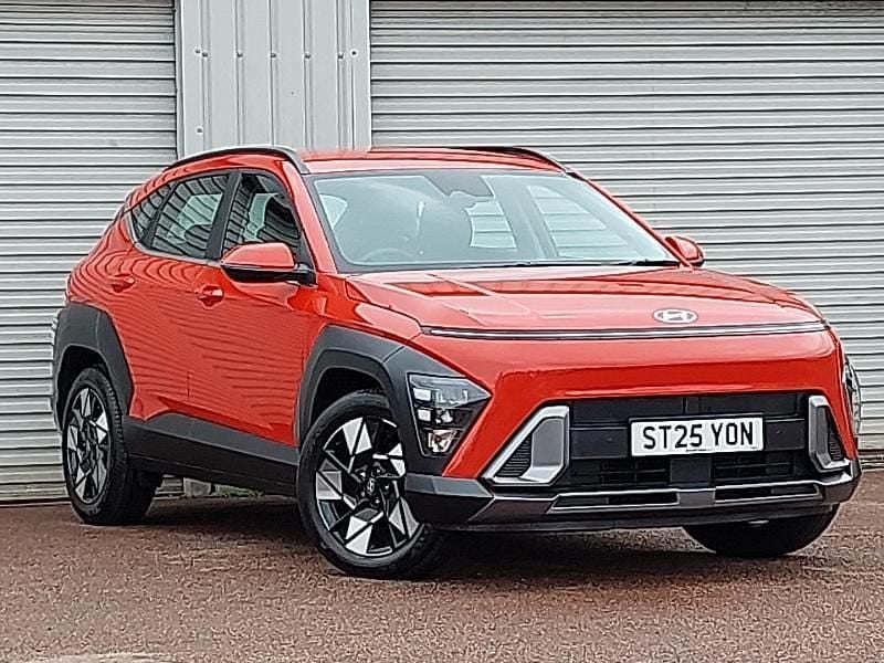 Orange New 2025 Hyundai Kona Advanced SUV | £25,998 (A bit pricey) - Image 1/4