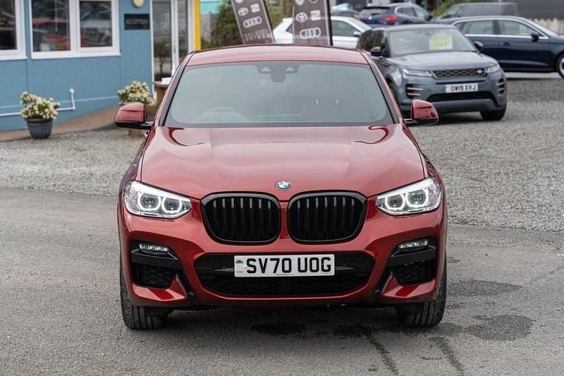 Used BMW X4 M Sport 265 HP (194 kW) 2020 Red SUV