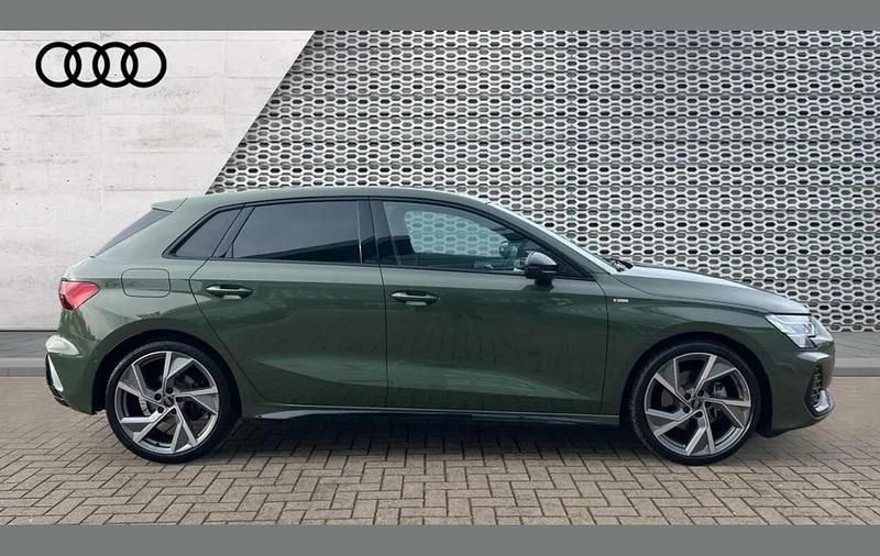 Used Audi A3 Black Edition 147 HP (108 kW) 2025 Green Hatchback