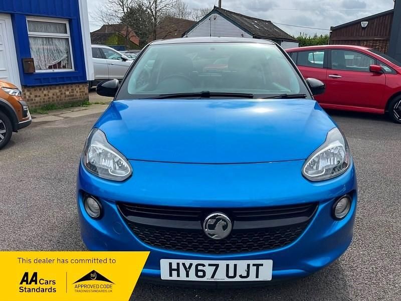 Used Vauxhall Adam S 70 HP (51 kW) 2017 Blue Hatchback
