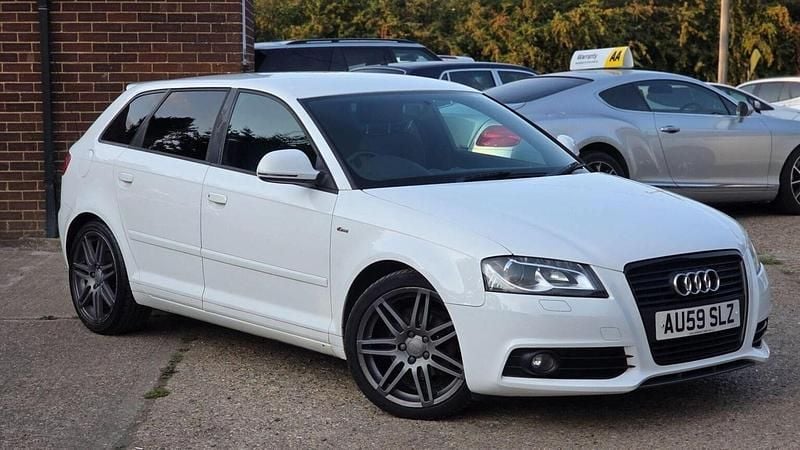 White Used 2009 Audi A3 Sportback Black Edition Hatchback | £3,999 (Fair price) - Image 1/4