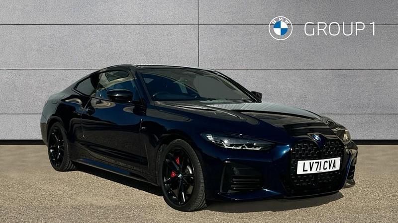 Blue Used 2021 BMW M440 M Sport Sedan | £38,595 (Fair price) - Image 1/4