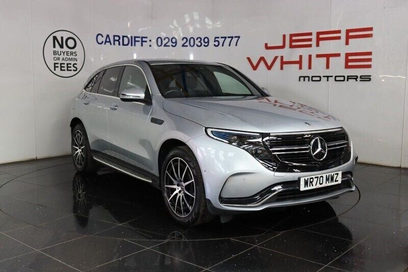 Silver Used 2020 Mercedes EQC400 AMG line SUV | £24,988 (Super price) - Image 1/4