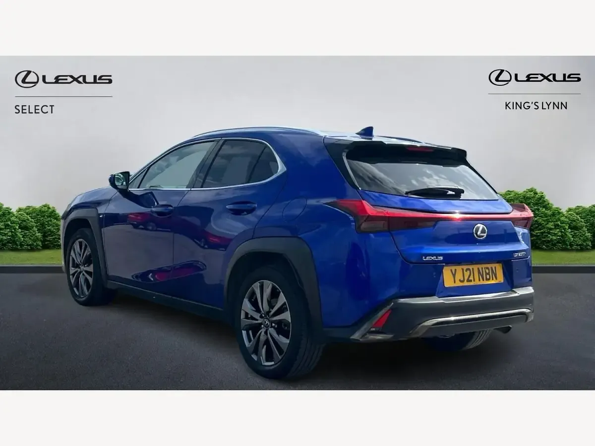 Used Lexus UX E-FOUR 2021 Blue SUV