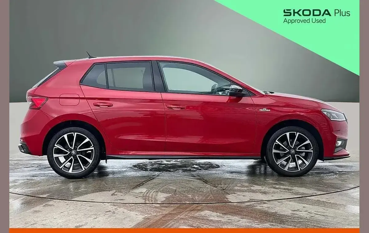 Used Skoda Fabia Monte Carlo 113 HP (83 kW) 2025 Velvet red metallic Hatchback